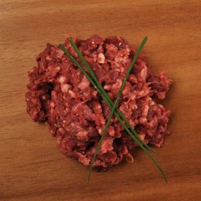  Cœur de bœuf finement haché
