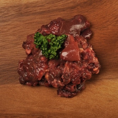 Rein de bœuf en morceaux 