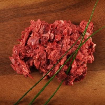 Ragoût de bœuf finement haché